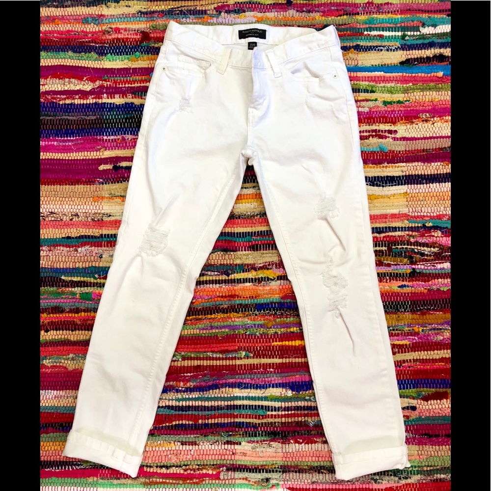 Banana Republic Distressed Boyfriend Jeans